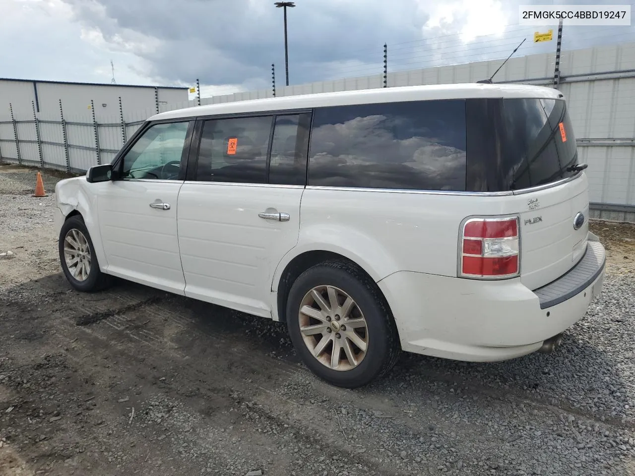 2FMGK5CC4BBD19247 2011 Ford Flex Sel