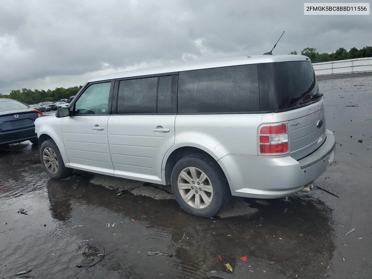 2011 Ford Flex Se VIN: 2FMGK5BC8BBD11556 Lot: 63879524