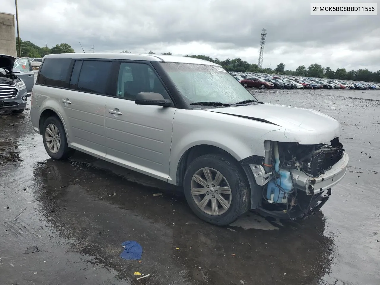 2011 Ford Flex Se VIN: 2FMGK5BC8BBD11556 Lot: 63879524