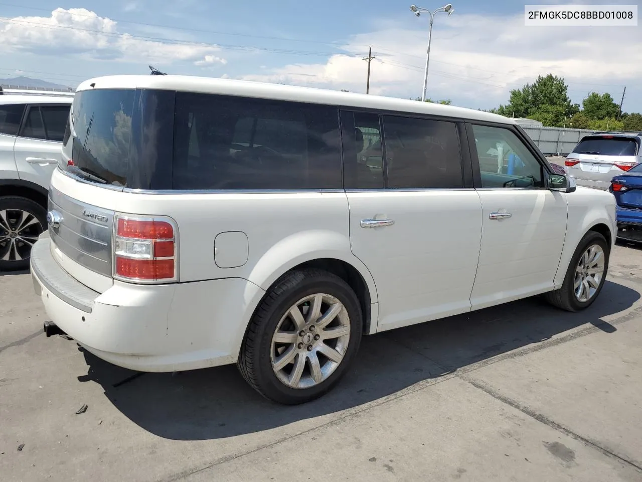 2FMGK5DC8BBD01008 2011 Ford Flex Limited