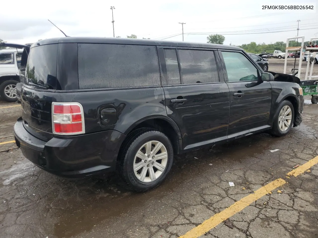 2011 Ford Flex Se VIN: 2FMGK5BC6BBD26542 Lot: 67112714