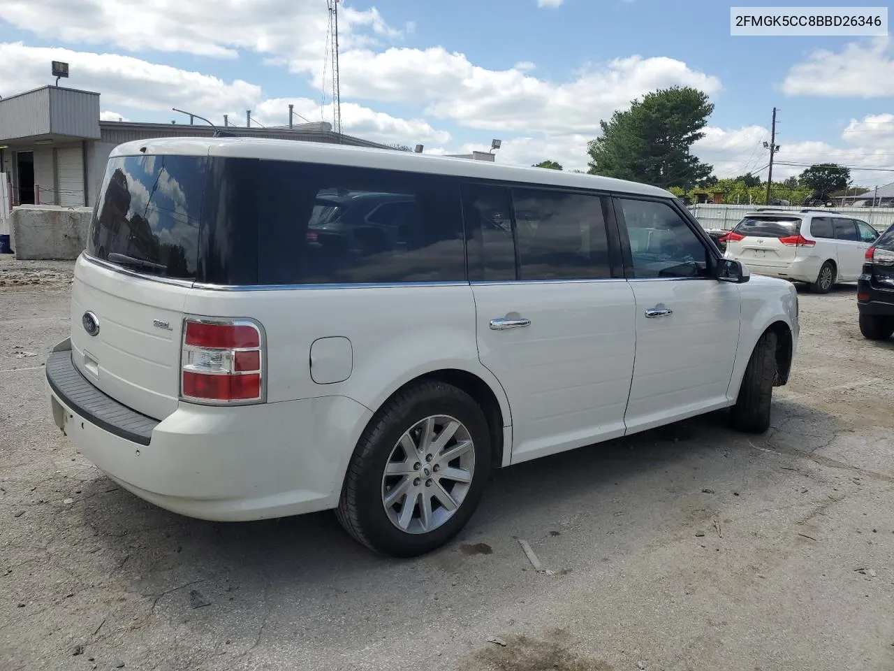 2011 Ford Flex Sel VIN: 2FMGK5CC8BBD26346 Lot: 67365724