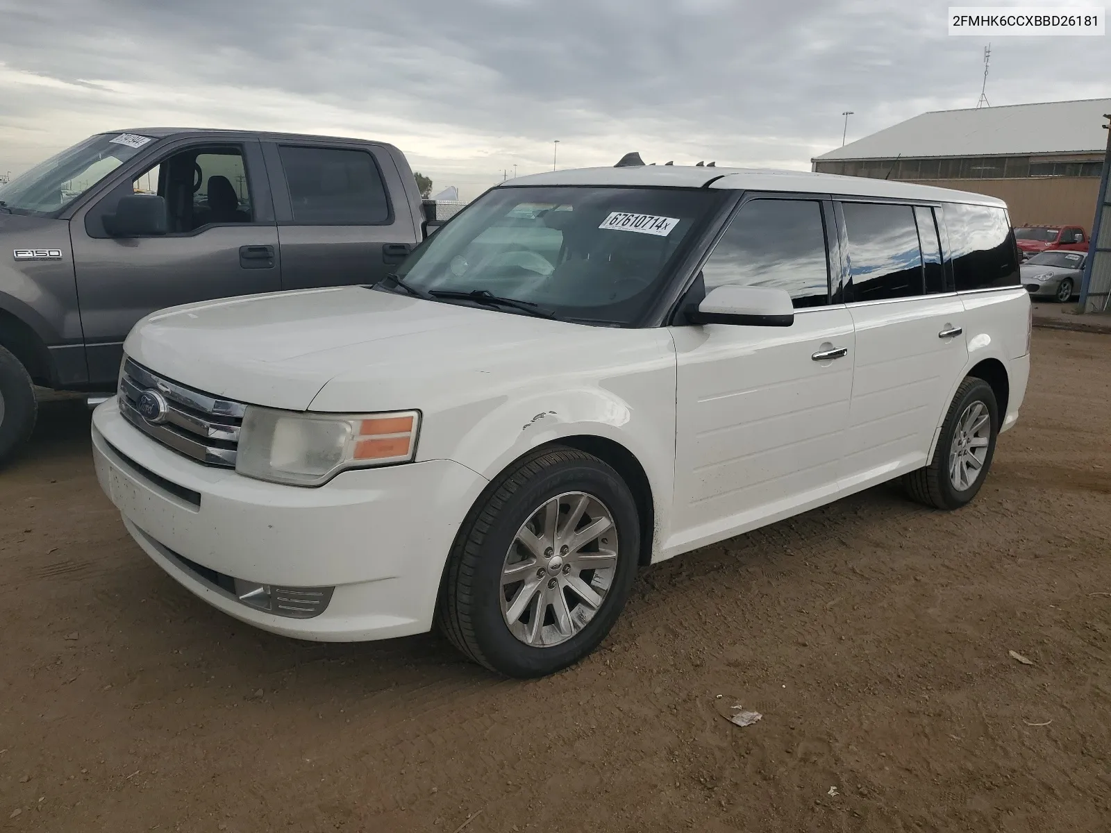 2011 Ford Flex Sel VIN: 2FMHK6CCXBBD26181 Lot: 67610714