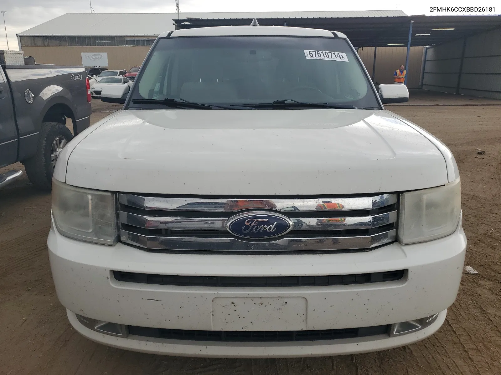 2FMHK6CCXBBD26181 2011 Ford Flex Sel