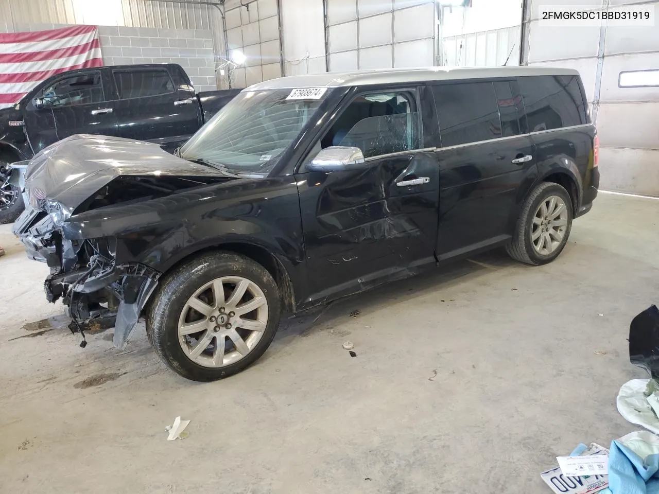 2011 Ford Flex Limited VIN: 2FMGK5DC1BBD31919 Lot: 67908674