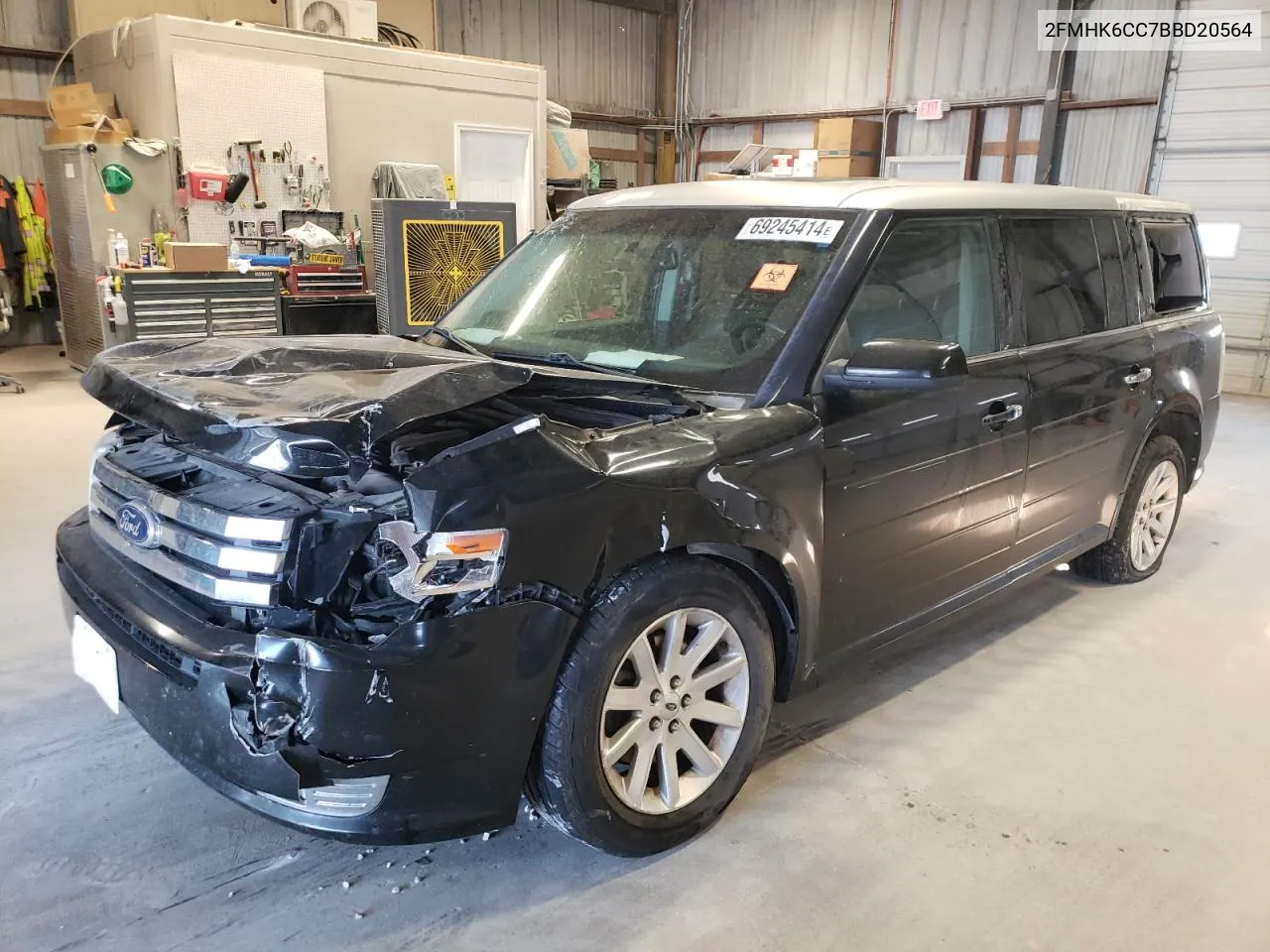 2011 Ford Flex Sel VIN: 2FMHK6CC7BBD20564 Lot: 69245414