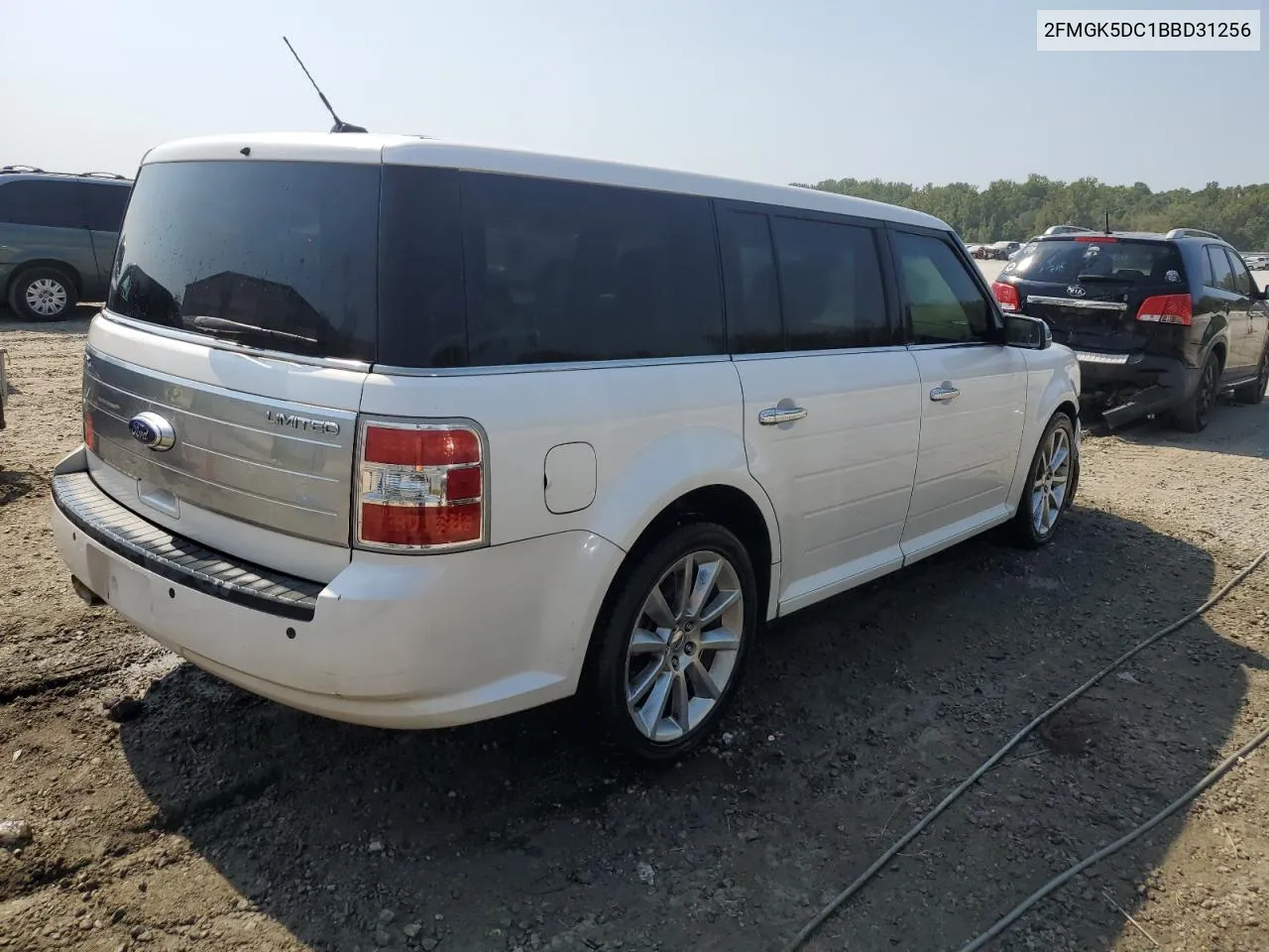 2011 Ford Flex Limited VIN: 2FMGK5DC1BBD31256 Lot: 69835944