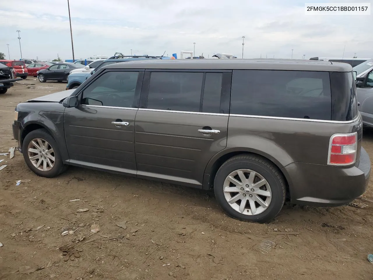 2011 Ford Flex Sel VIN: 2FMGK5CC1BBD01157 Lot: 72168014