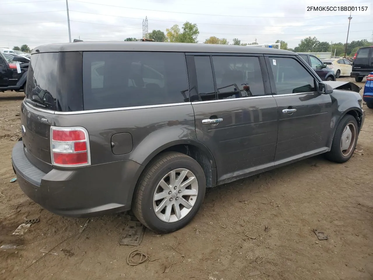 2011 Ford Flex Sel VIN: 2FMGK5CC1BBD01157 Lot: 72168014