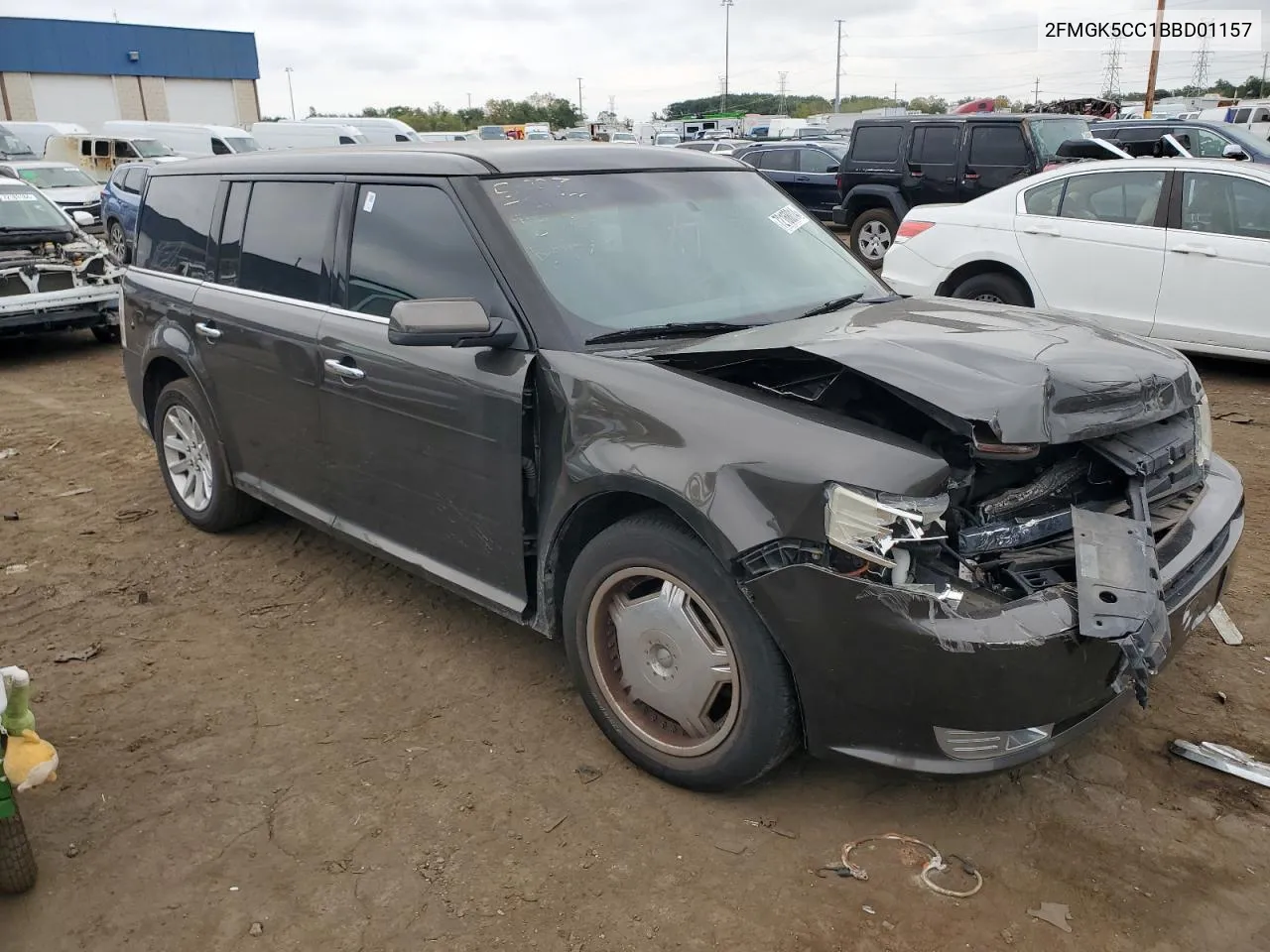 2011 Ford Flex Sel VIN: 2FMGK5CC1BBD01157 Lot: 72168014