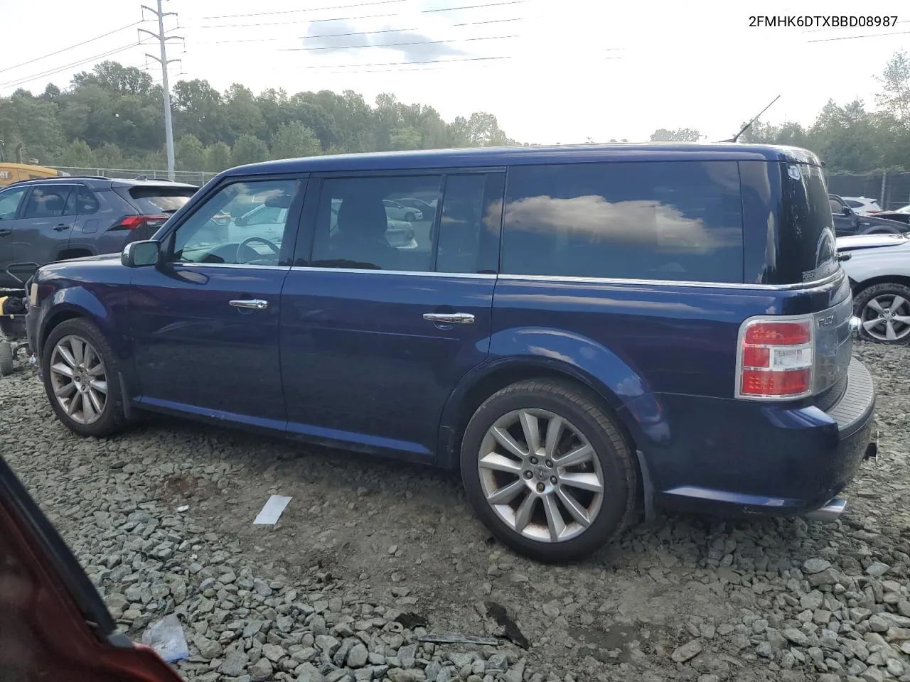 2011 Ford Flex Limited VIN: 2FMHK6DTXBBD08987 Lot: 72440864