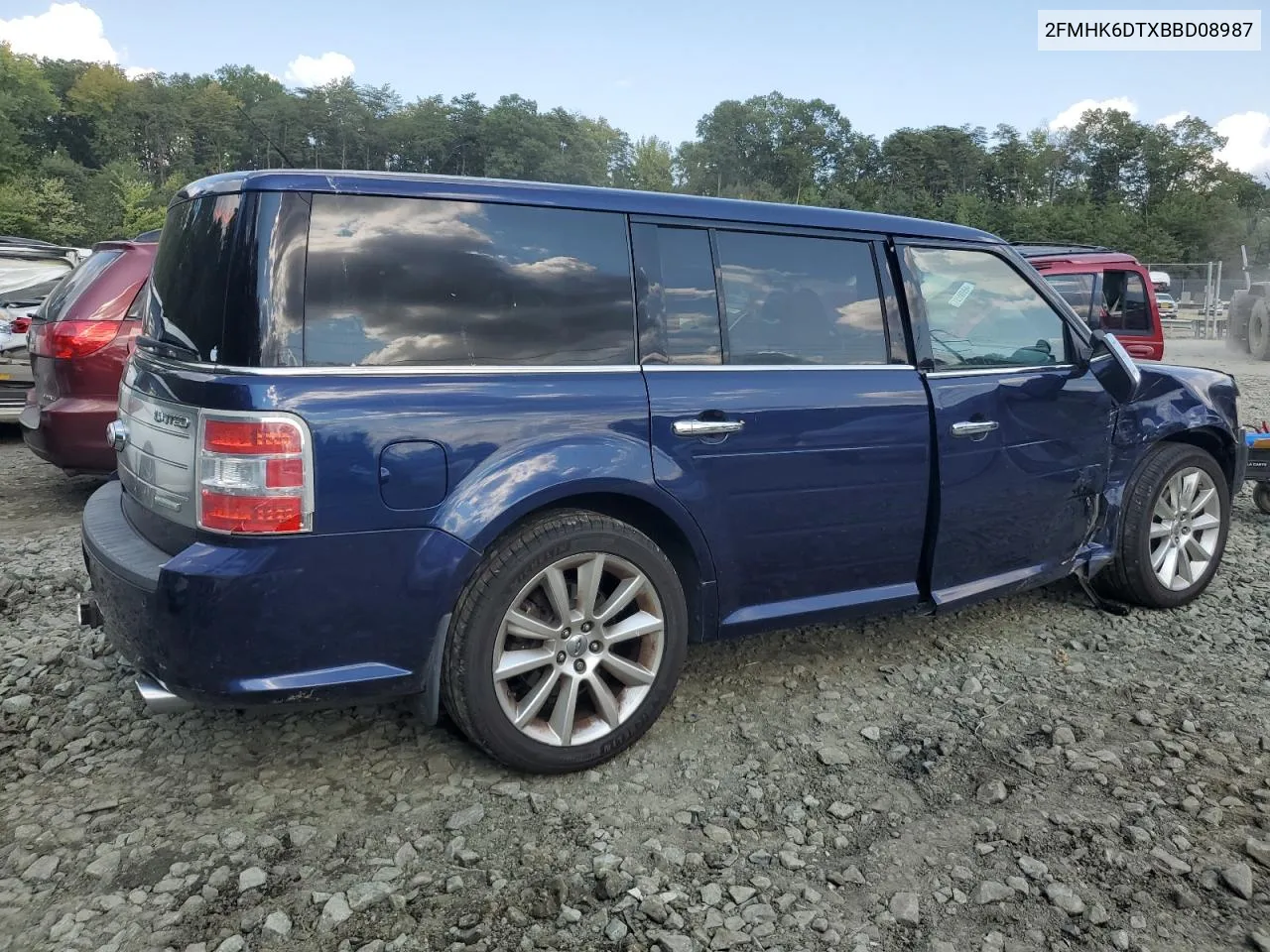 2011 Ford Flex Limited VIN: 2FMHK6DTXBBD08987 Lot: 72440864