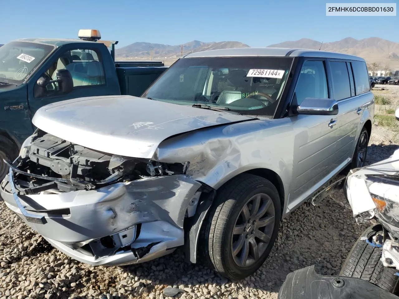 2011 Ford Flex Limited VIN: 2FMHK6DC0BBD01630 Lot: 72981144