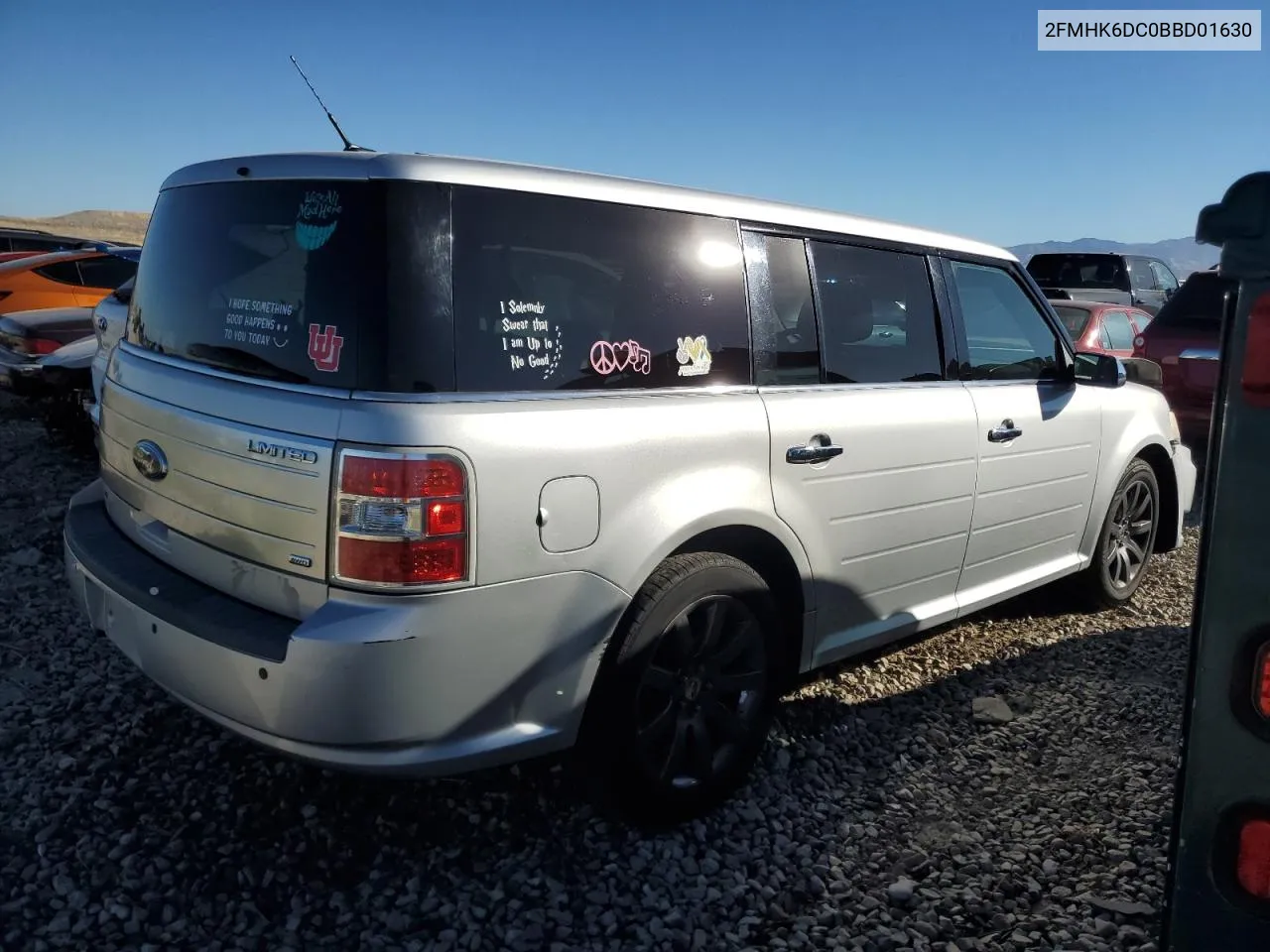 2011 Ford Flex Limited VIN: 2FMHK6DC0BBD01630 Lot: 72981144