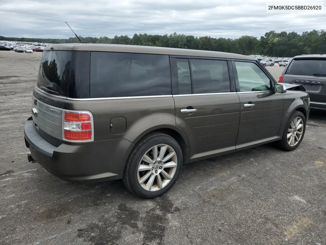 2011 Ford Flex Limited VIN: 2FMGK5DC5BBD26920 Lot: 73196514