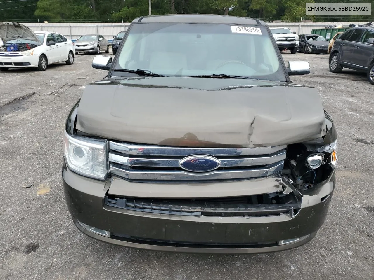 2011 Ford Flex Limited VIN: 2FMGK5DC5BBD26920 Lot: 73196514