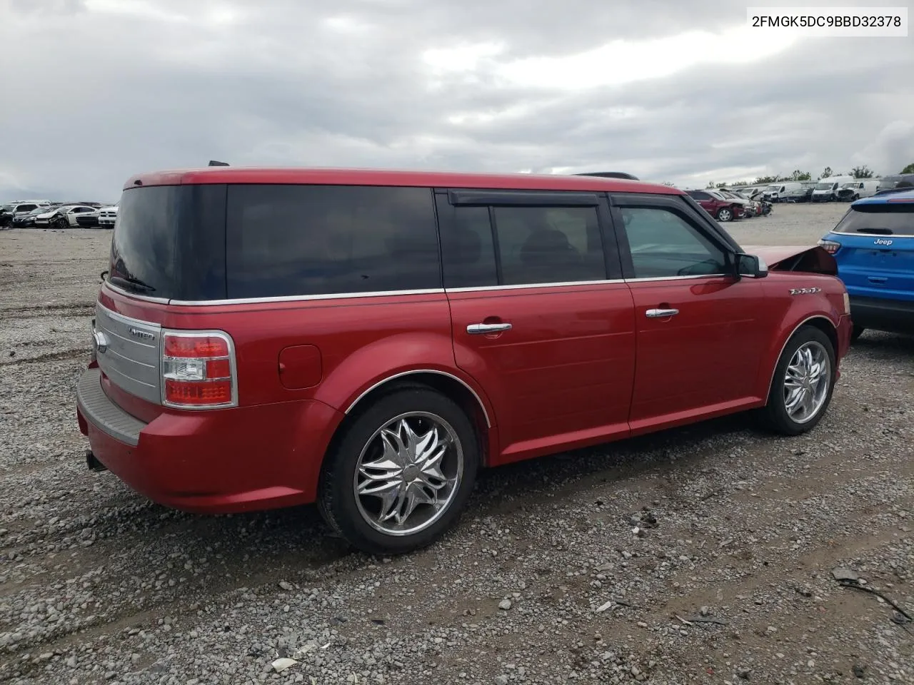 2011 Ford Flex Limited VIN: 2FMGK5DC9BBD32378 Lot: 73331524