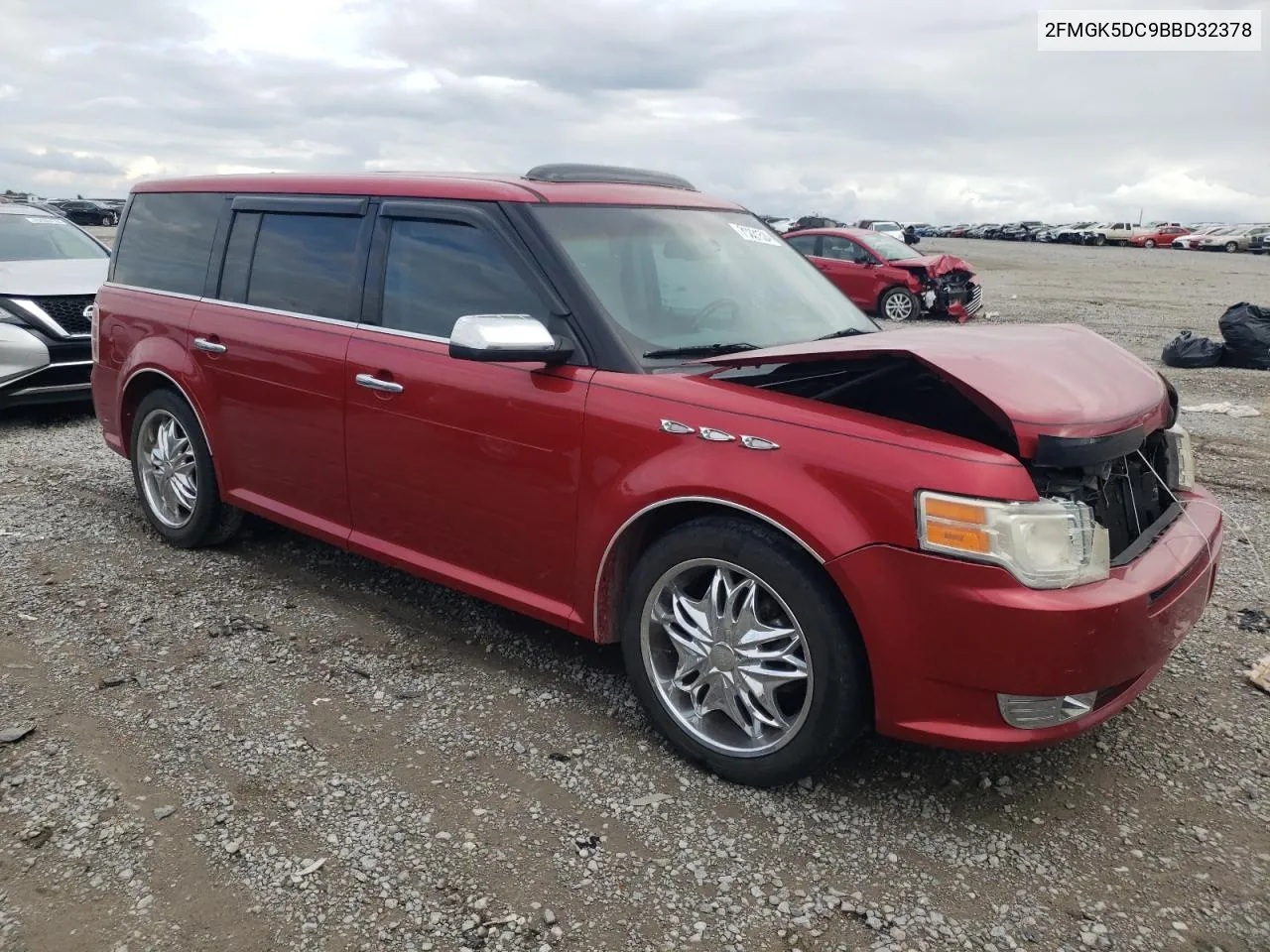 2011 Ford Flex Limited VIN: 2FMGK5DC9BBD32378 Lot: 73331524