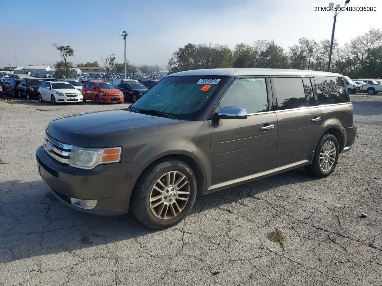 2011 Ford Flex Limited VIN: 2FMGK5DC4BBD36080 Lot: 73571904