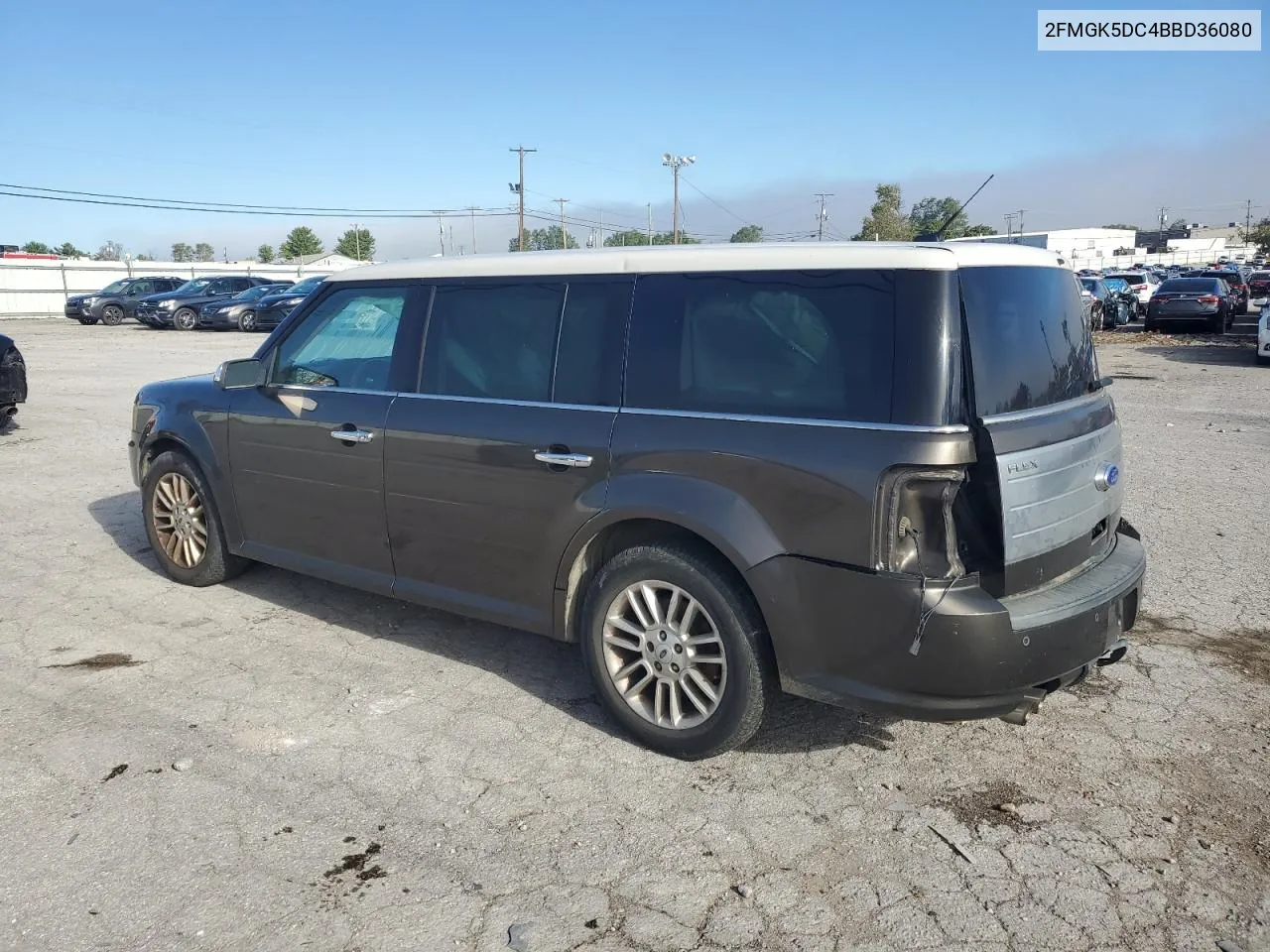 2011 Ford Flex Limited VIN: 2FMGK5DC4BBD36080 Lot: 73571904