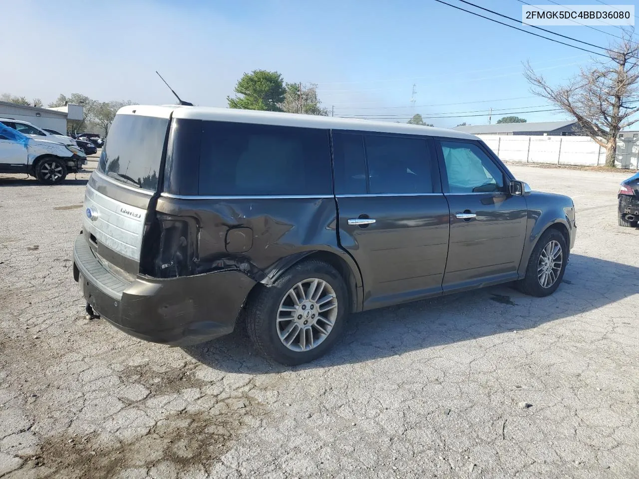 2011 Ford Flex Limited VIN: 2FMGK5DC4BBD36080 Lot: 73571904