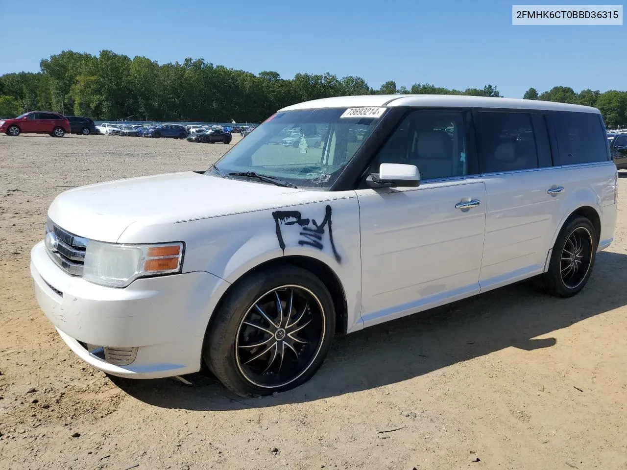 2011 Ford Flex Sel VIN: 2FMHK6CT0BBD36315 Lot: 73693214