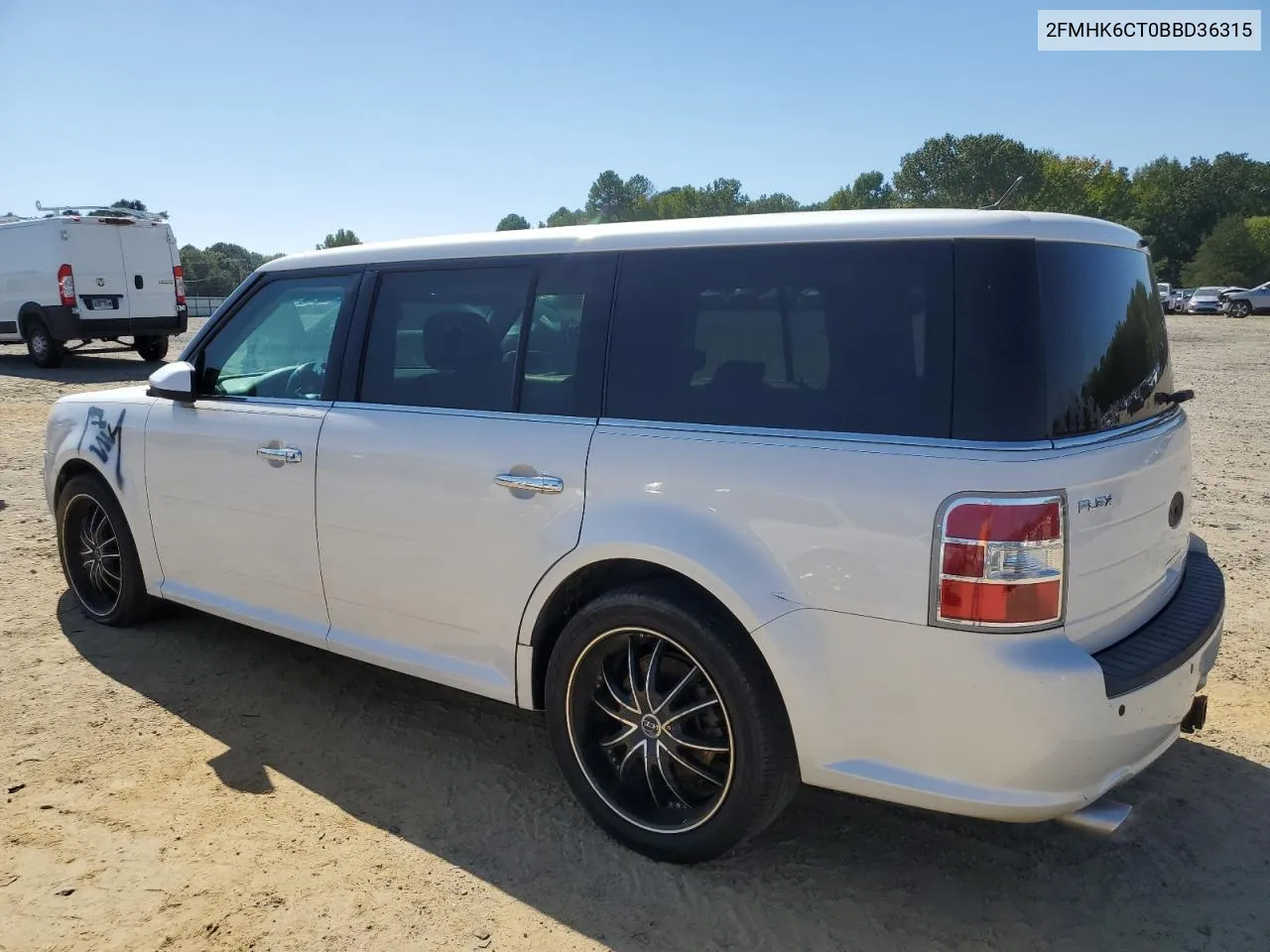 2011 Ford Flex Sel VIN: 2FMHK6CT0BBD36315 Lot: 73693214