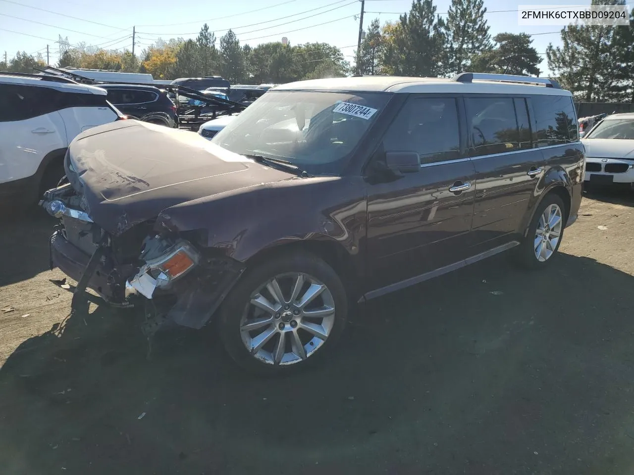 2011 Ford Flex Sel VIN: 2FMHK6CTXBBD09204 Lot: 73807244