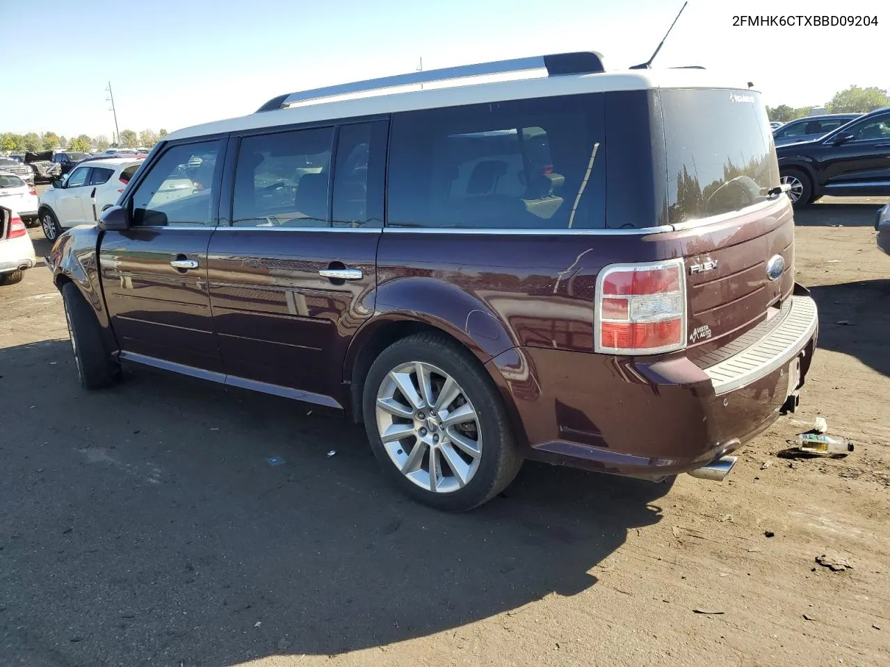 2011 Ford Flex Sel VIN: 2FMHK6CTXBBD09204 Lot: 73807244