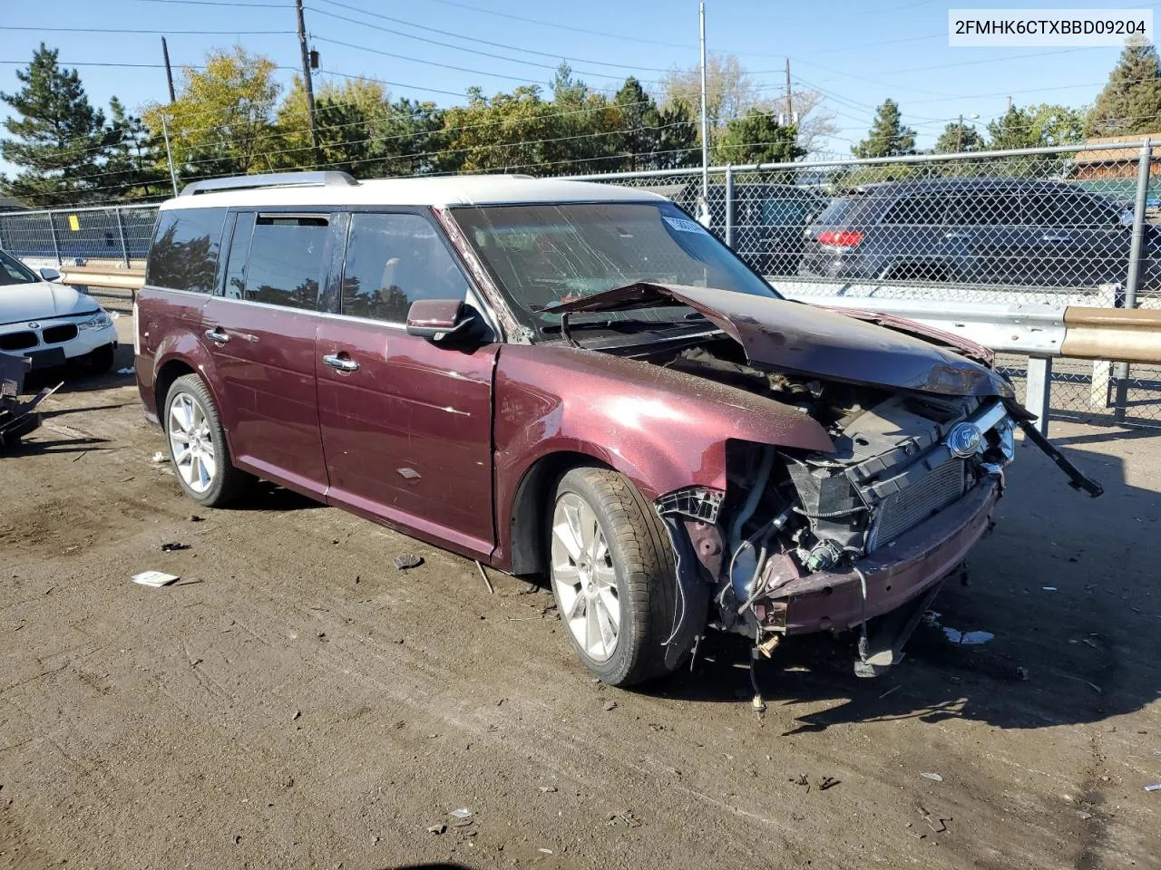 2011 Ford Flex Sel VIN: 2FMHK6CTXBBD09204 Lot: 73807244