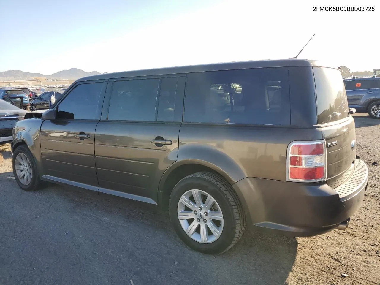 2011 Ford Flex Se VIN: 2FMGK5BC9BBD03725 Lot: 73808734