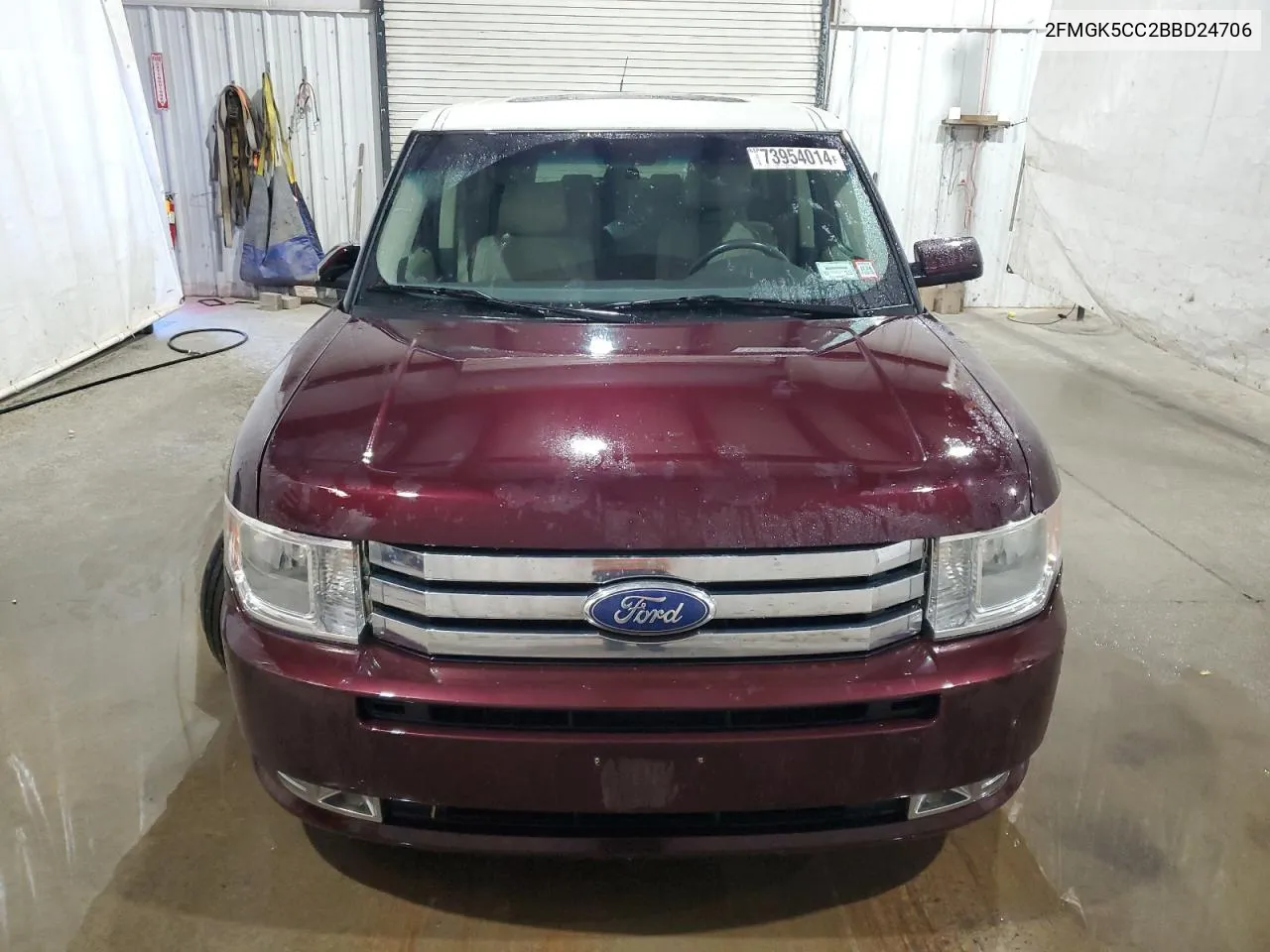 2011 Ford Flex Sel VIN: 2FMGK5CC2BBD24706 Lot: 73954014