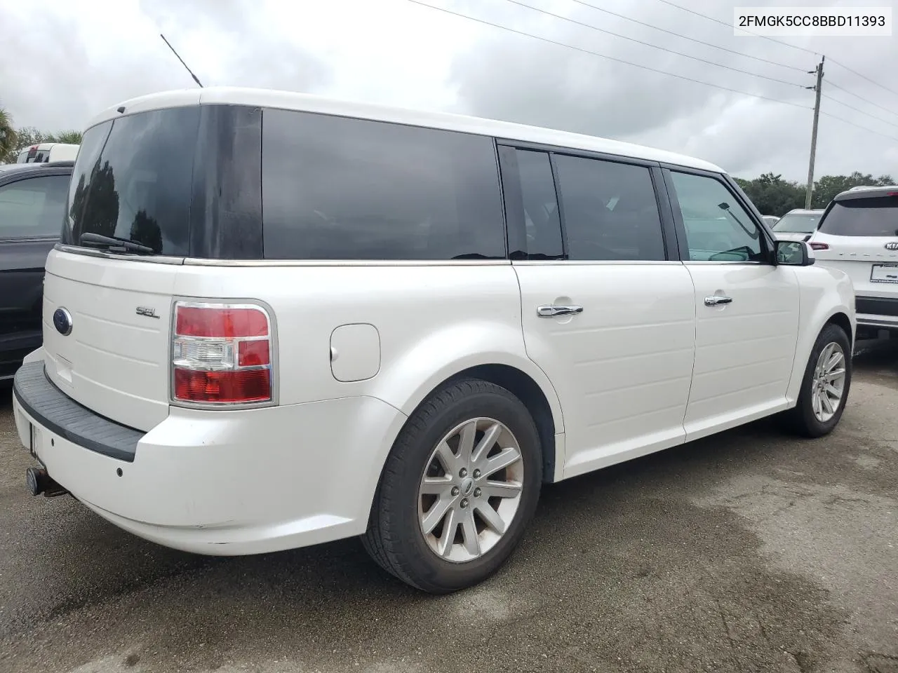 2011 Ford Flex Sel VIN: 2FMGK5CC8BBD11393 Lot: 74020534