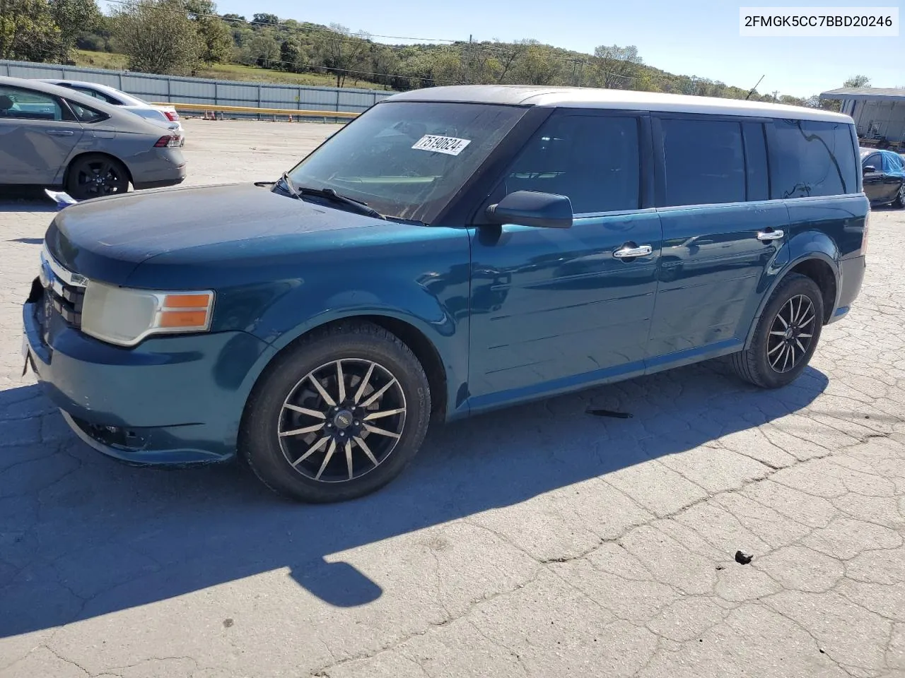 2011 Ford Flex Sel VIN: 2FMGK5CC7BBD20246 Lot: 75190624