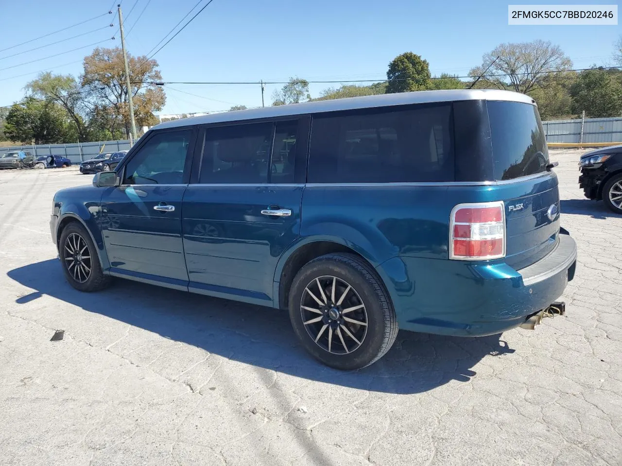 2011 Ford Flex Sel VIN: 2FMGK5CC7BBD20246 Lot: 75190624