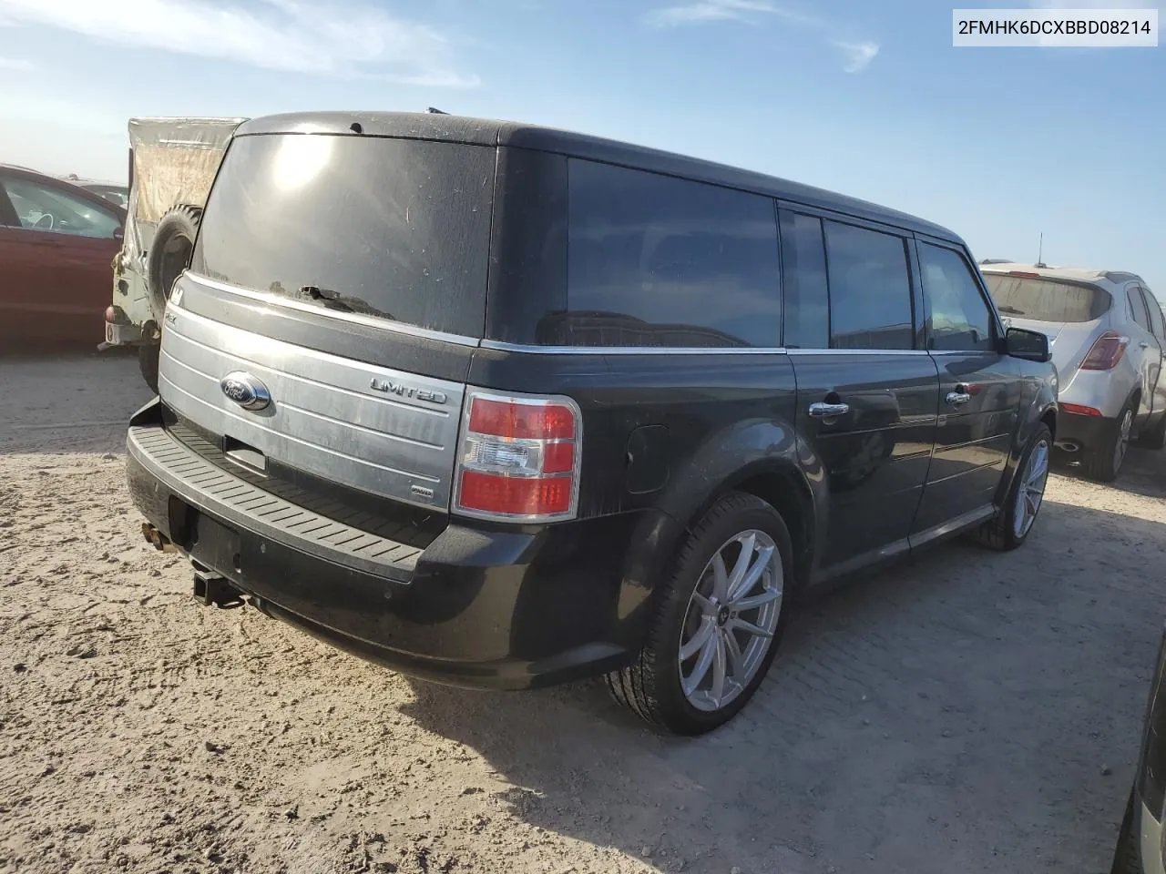 2011 Ford Flex Limited VIN: 2FMHK6DCXBBD08214 Lot: 75209774