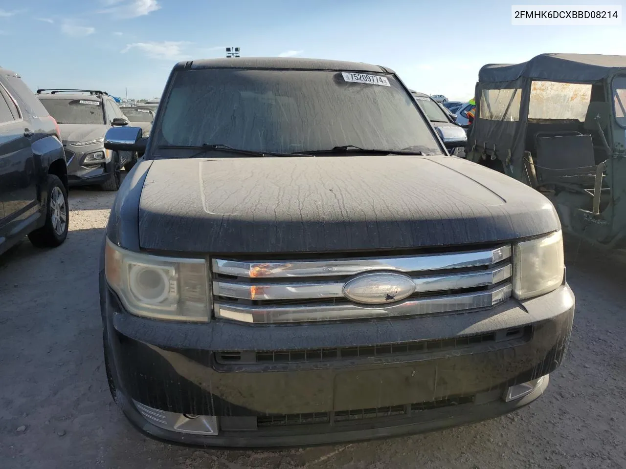 2011 Ford Flex Limited VIN: 2FMHK6DCXBBD08214 Lot: 75209774