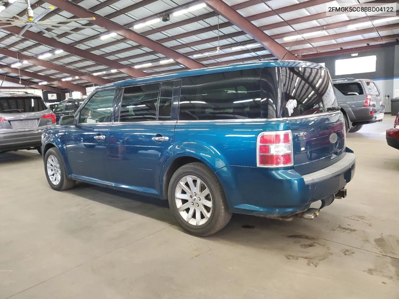 2011 Ford Flex Sel VIN: 2FMGK5CC8BBD04122 Lot: 75587904