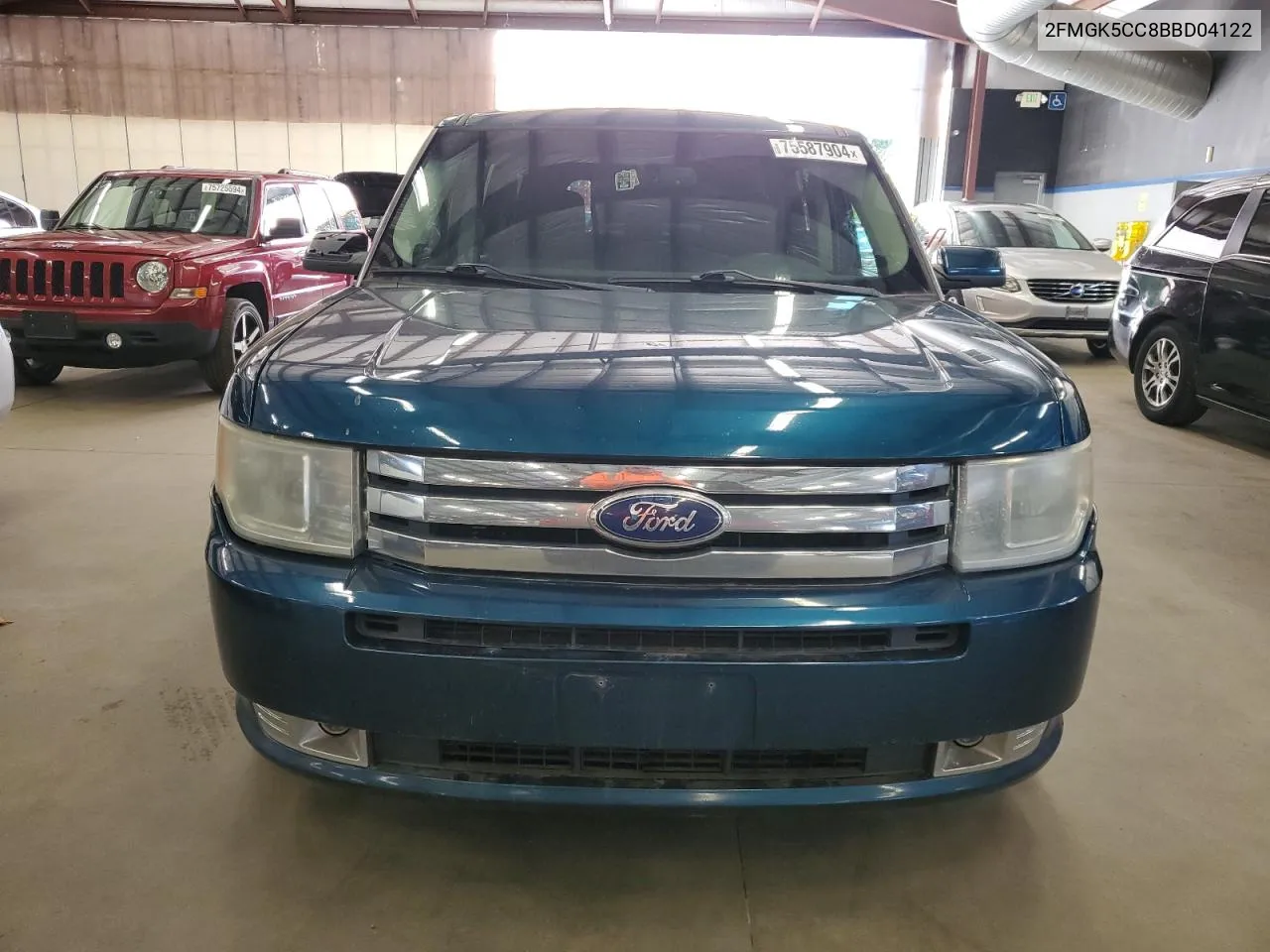 2011 Ford Flex Sel VIN: 2FMGK5CC8BBD04122 Lot: 75587904