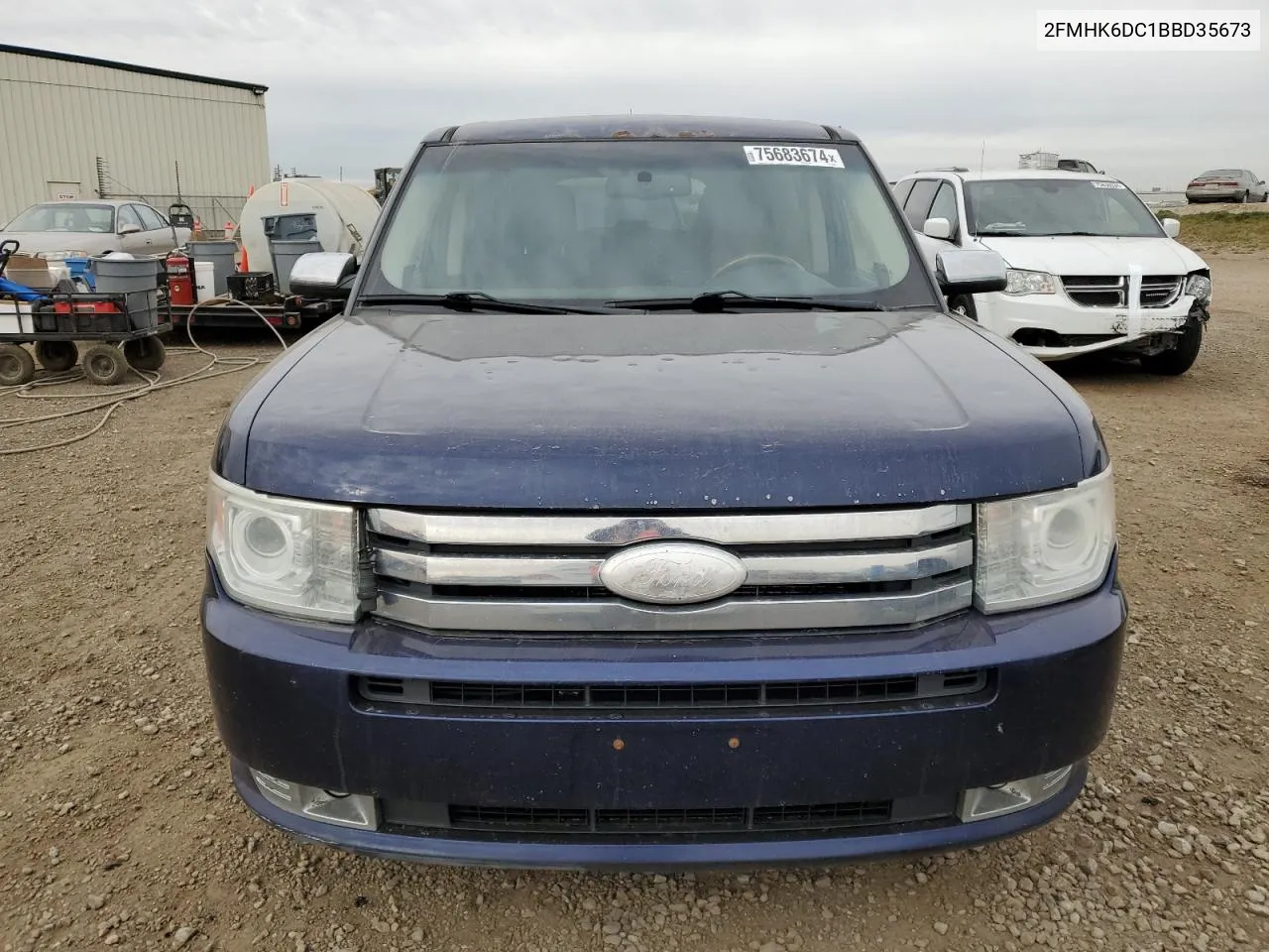 2011 Ford Flex Limited VIN: 2FMHK6DC1BBD35673 Lot: 75683674