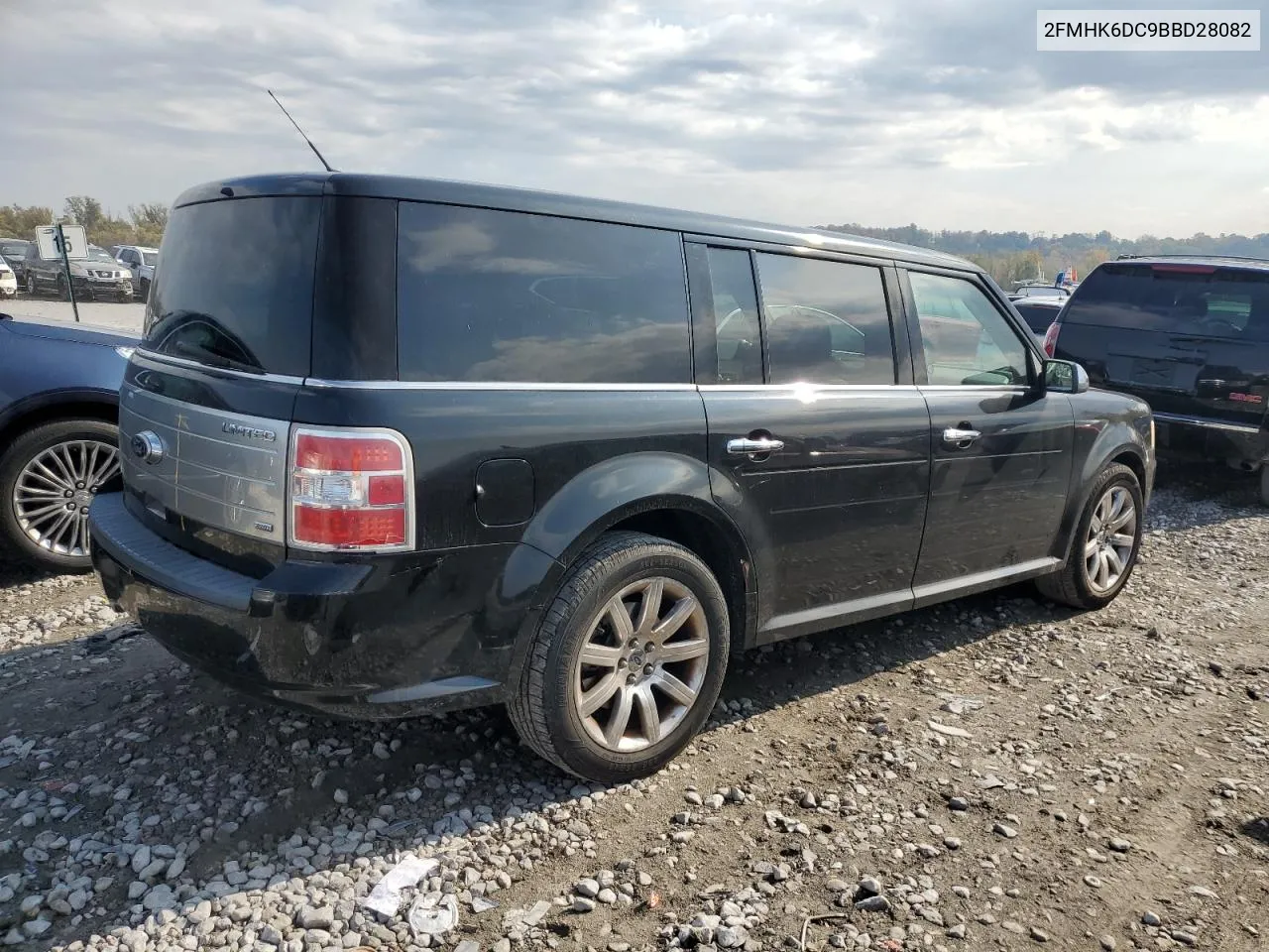 2011 Ford Flex Limited VIN: 2FMHK6DC9BBD28082 Lot: 77210874