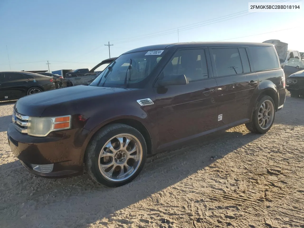 2011 Ford Flex Se VIN: 2FMGK5BC2BBD18194 Lot: 77270824