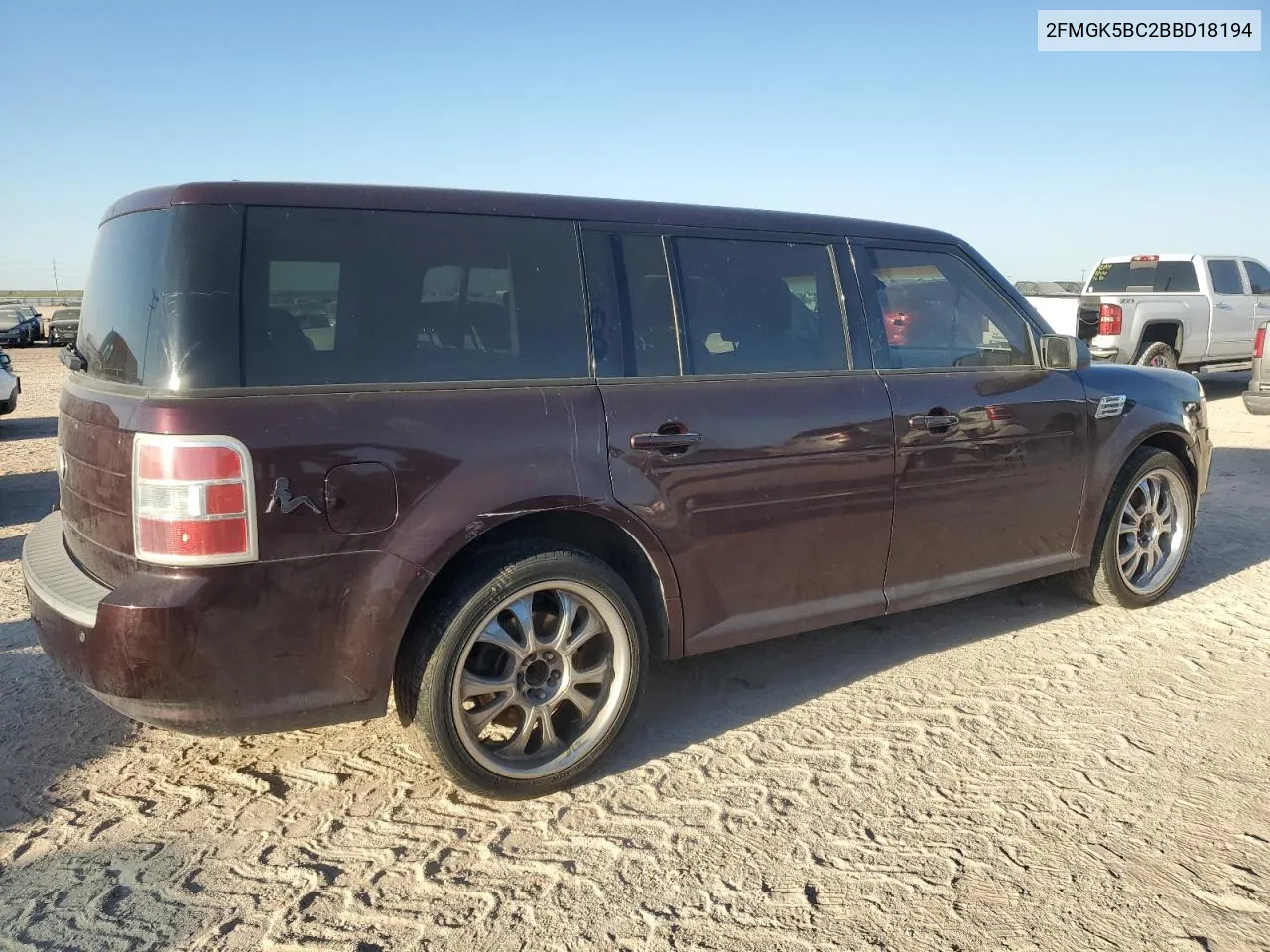 2011 Ford Flex Se VIN: 2FMGK5BC2BBD18194 Lot: 77270824