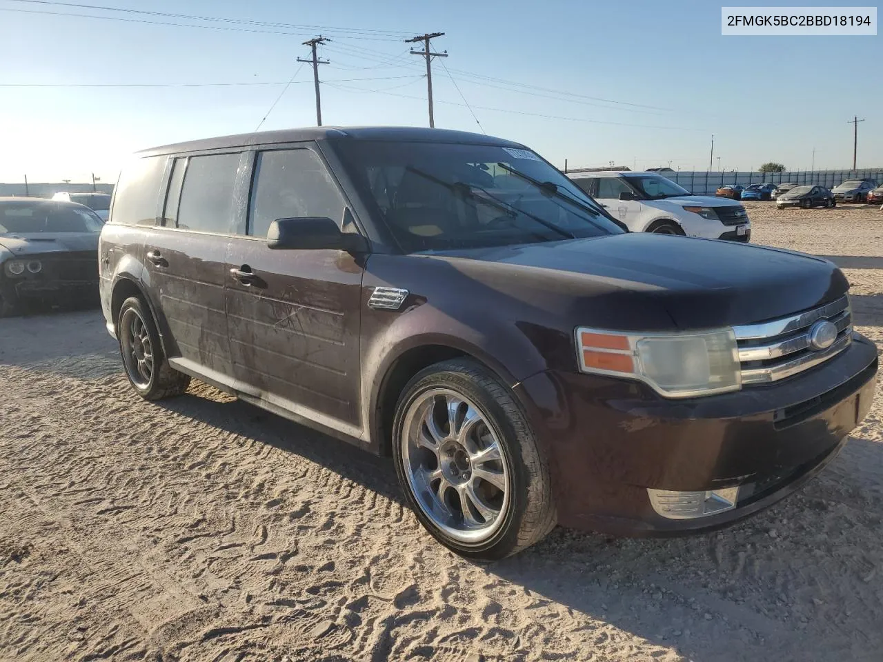 2011 Ford Flex Se VIN: 2FMGK5BC2BBD18194 Lot: 77270824