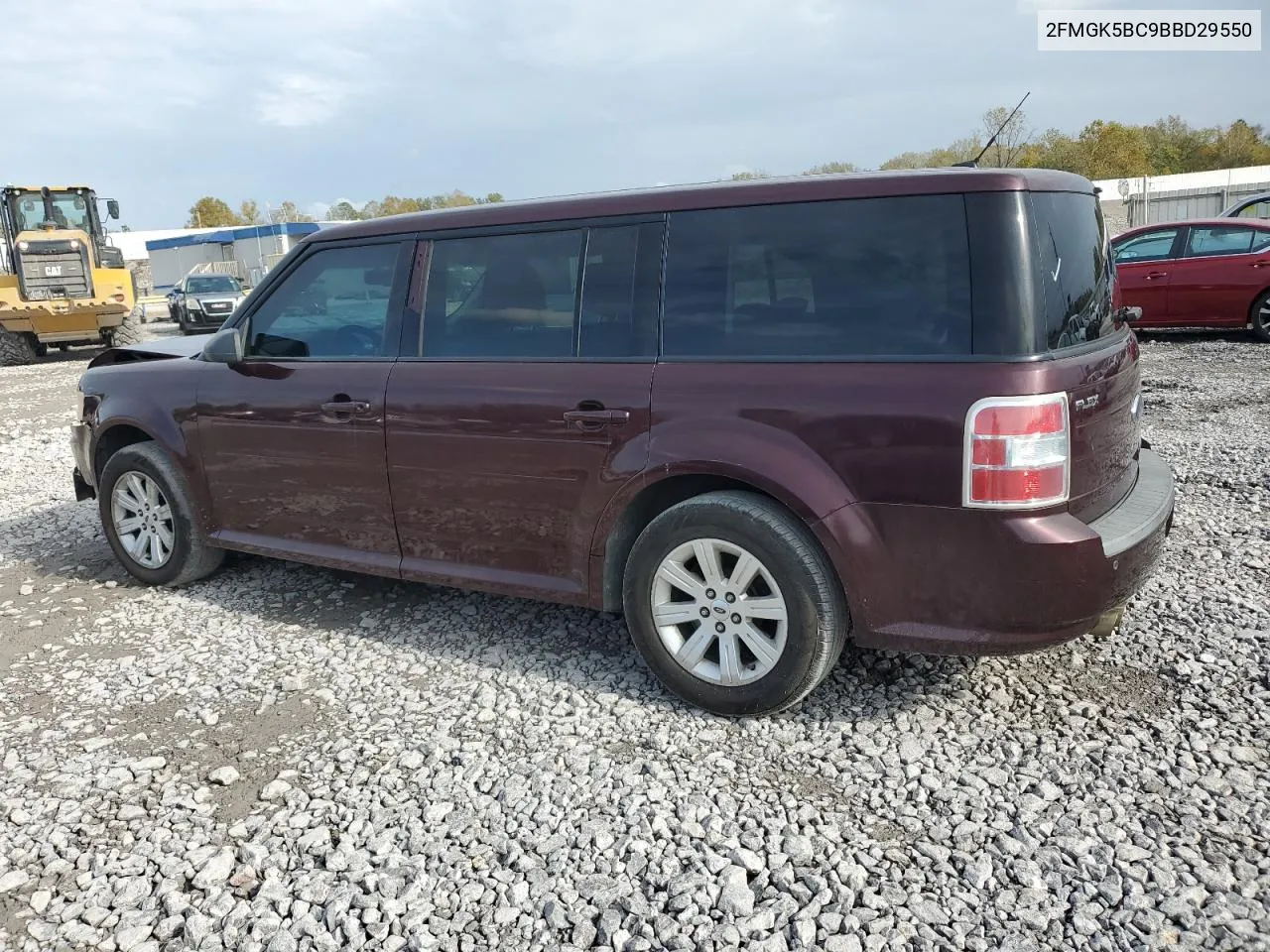 2011 Ford Flex Se VIN: 2FMGK5BC9BBD29550 Lot: 78753614