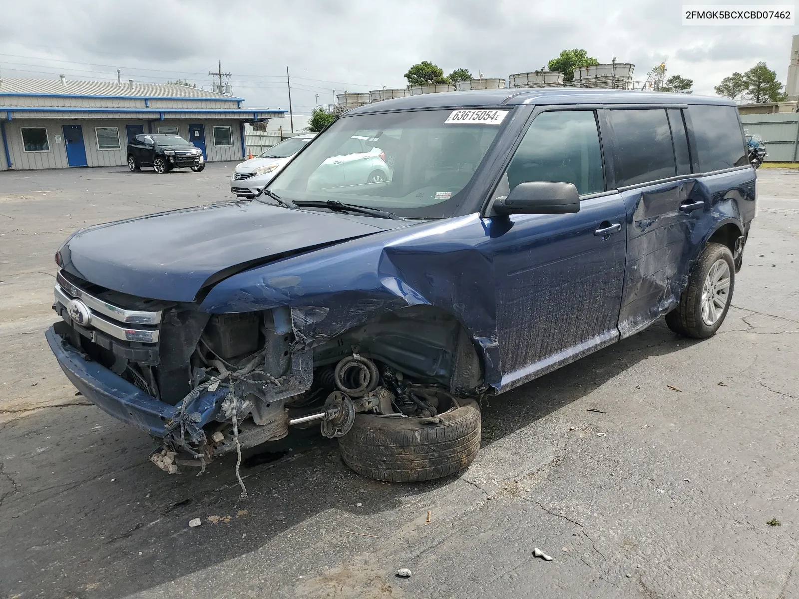 2012 Ford Flex Se VIN: 2FMGK5BCXCBD07462 Lot: 63615054