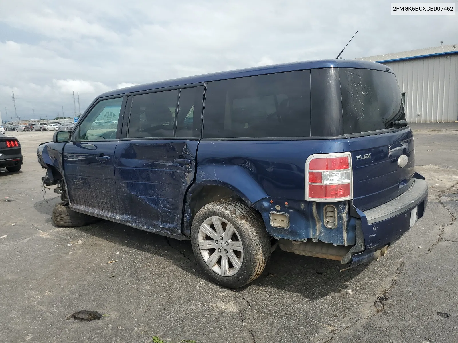 2012 Ford Flex Se VIN: 2FMGK5BCXCBD07462 Lot: 63615054