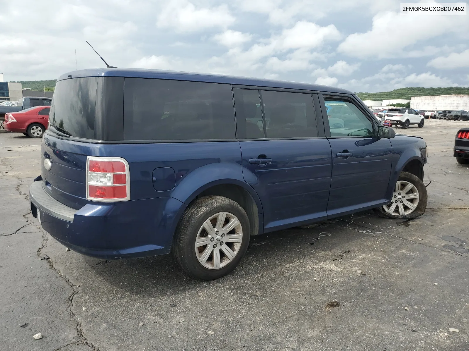 2012 Ford Flex Se VIN: 2FMGK5BCXCBD07462 Lot: 63615054