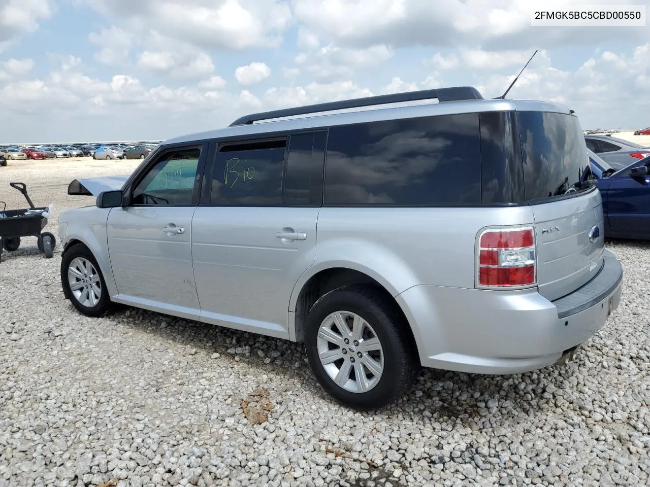 2012 Ford Flex Se VIN: 2FMGK5BC5CBD00550 Lot: 63896444