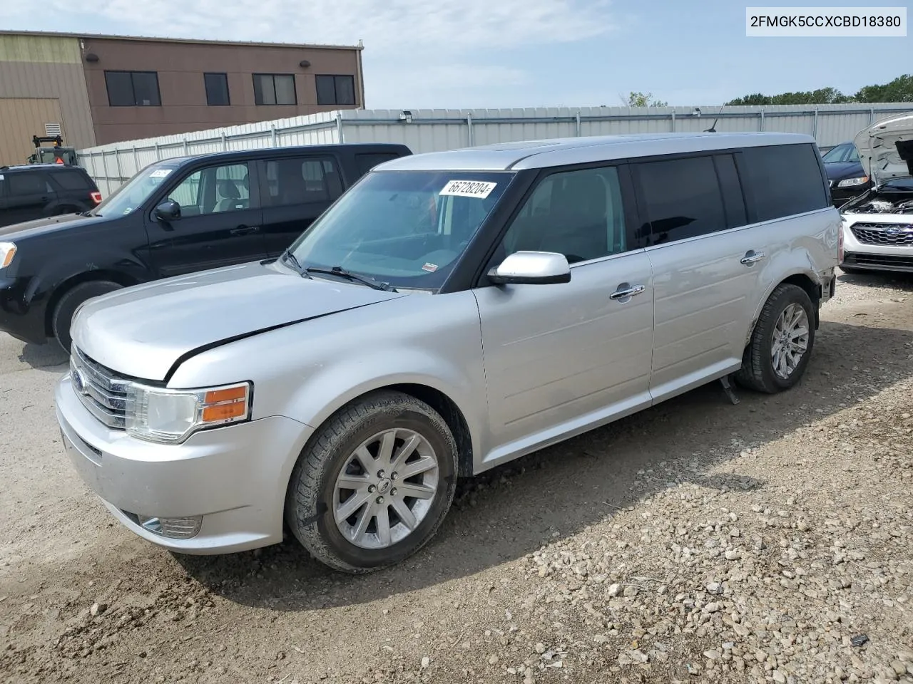 2012 Ford Flex Sel VIN: 2FMGK5CCXCBD18380 Lot: 66728204